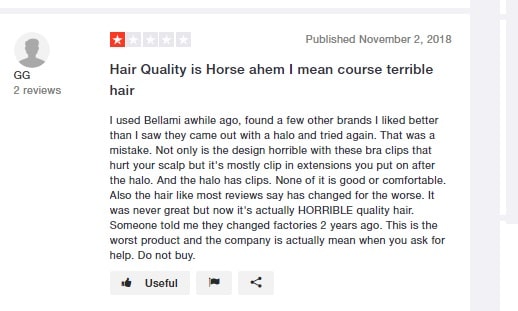hair reviews bellamihair
