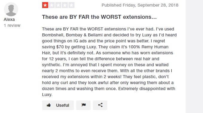 luxy hair reviews