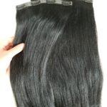 foxy locks hair jet black clip in